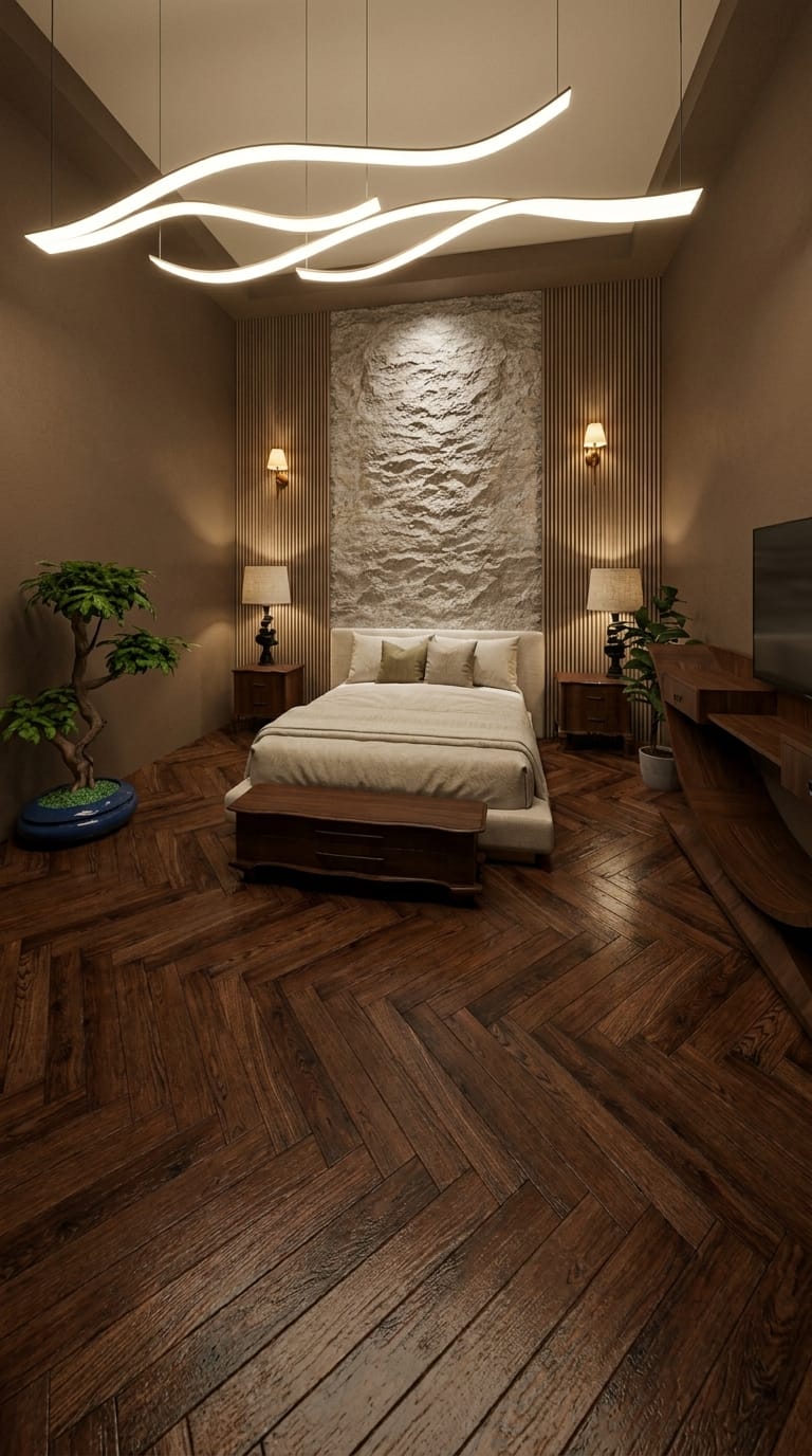 Mid-century bedroom