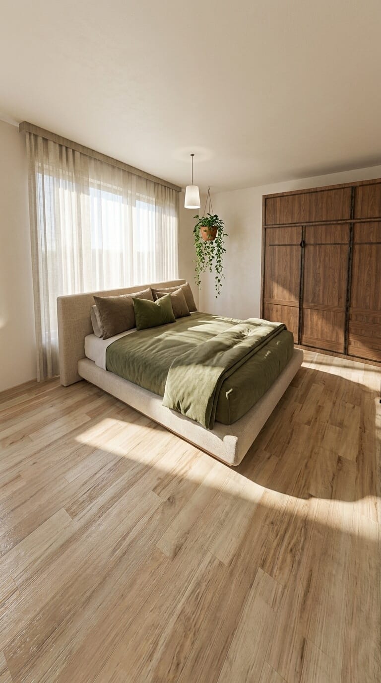 Mid-century bedroom