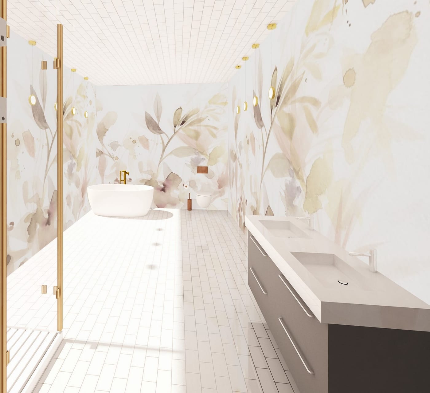 Scandinavian bathroom