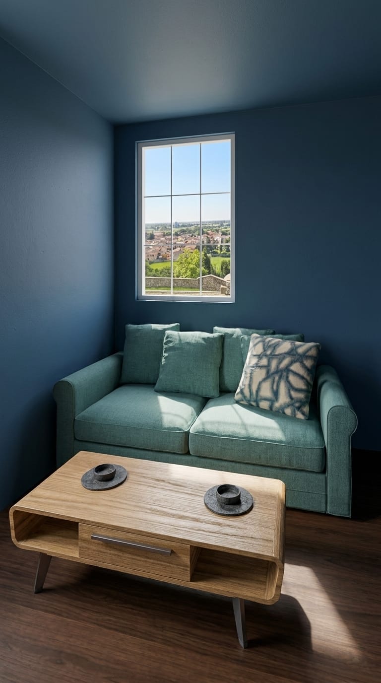 Mid-century living room