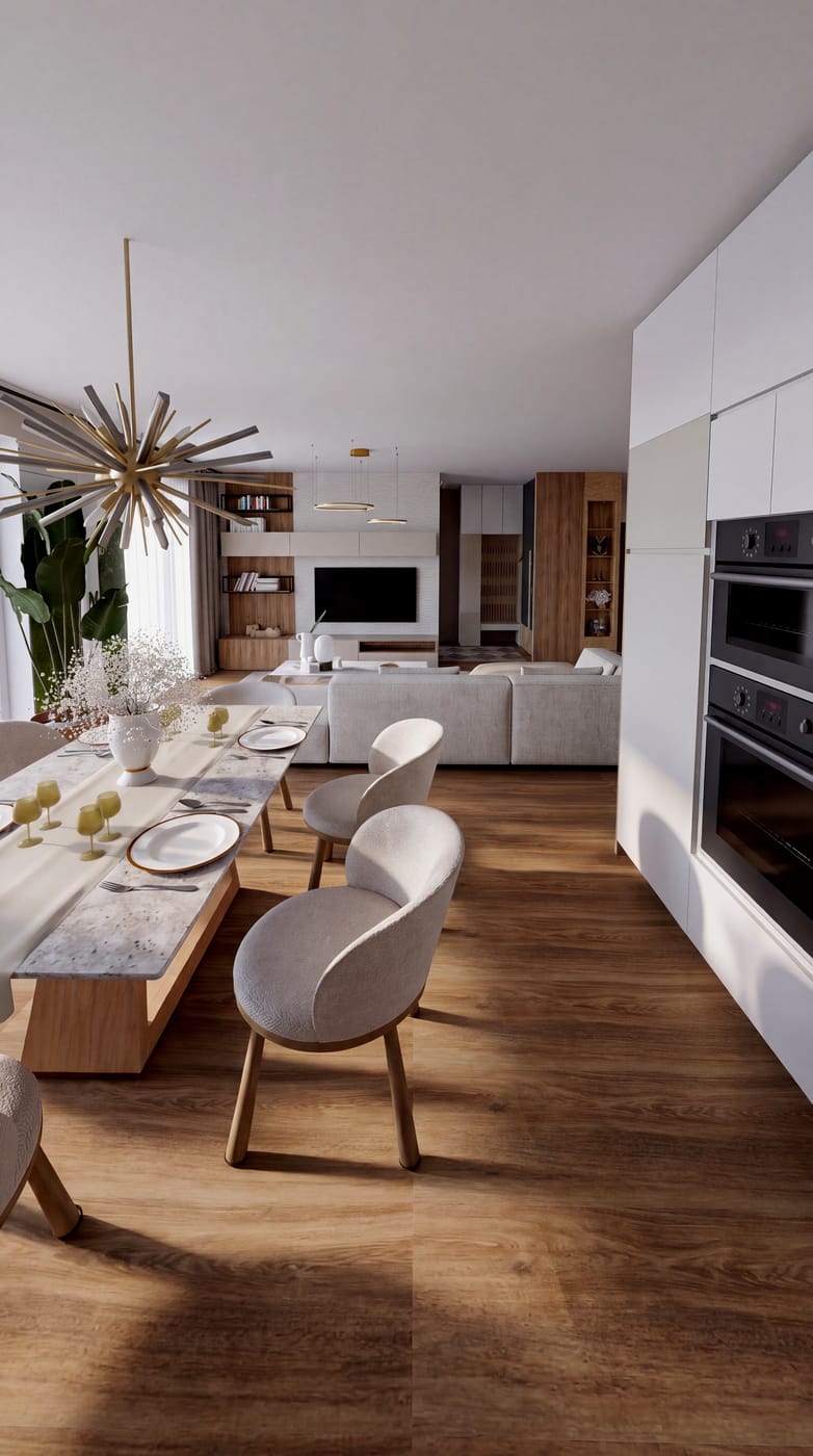 Mid-century dining room