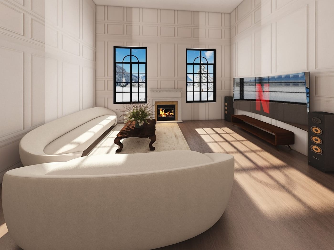 Scandinavian living room