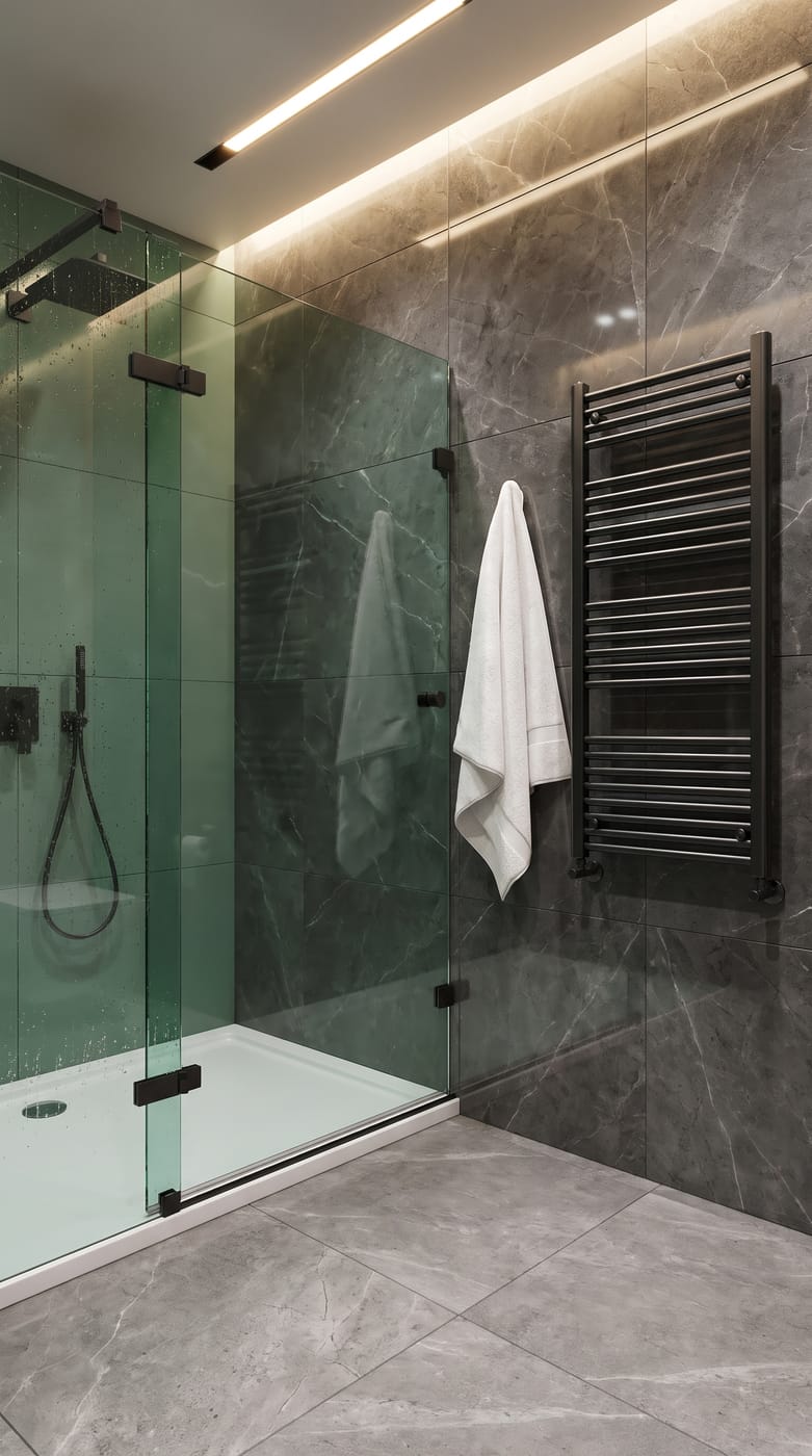 Mid-century bathroom