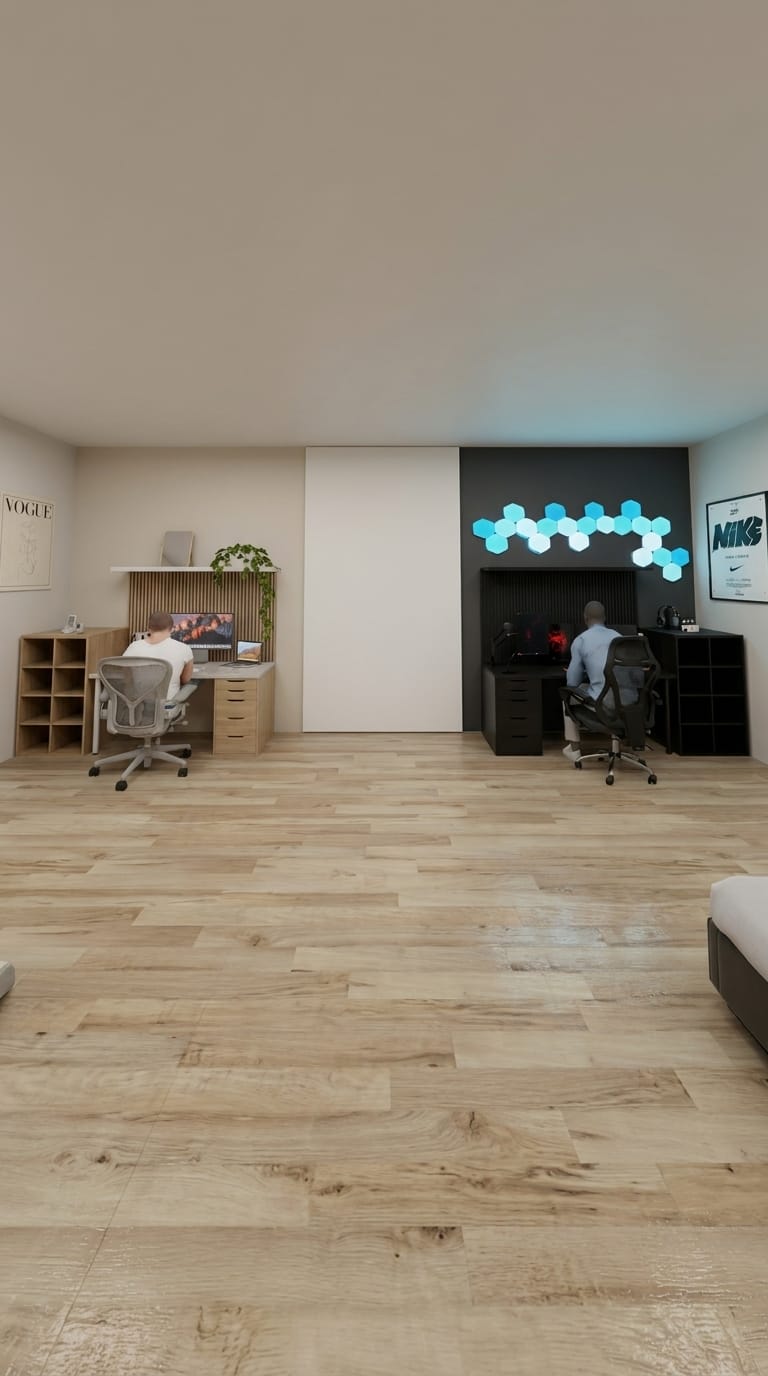 Mid-century home office