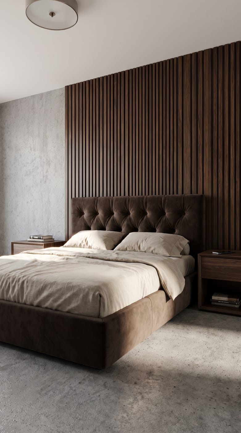 Mid-century bedroom
