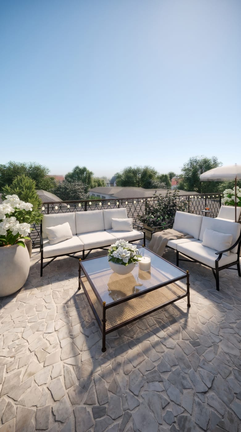 Landscape Mediterranean outdoor space