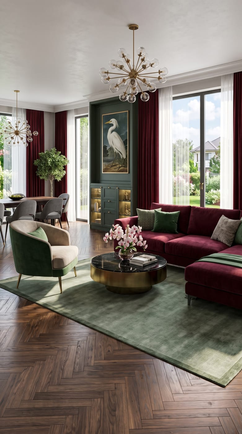 Contemporary living room