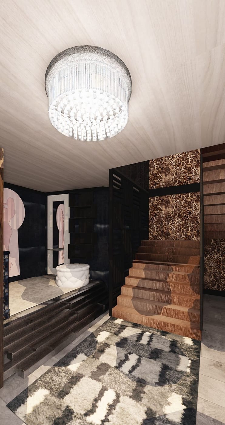 Contemporary hall