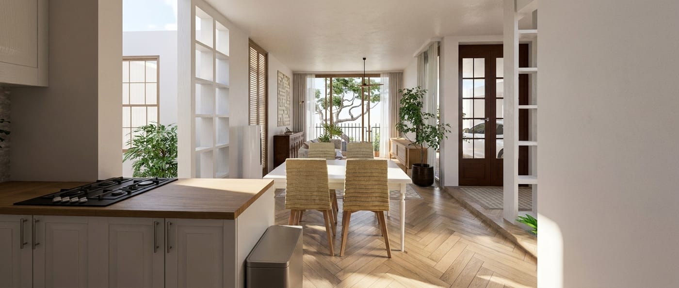 Mid-century dining room