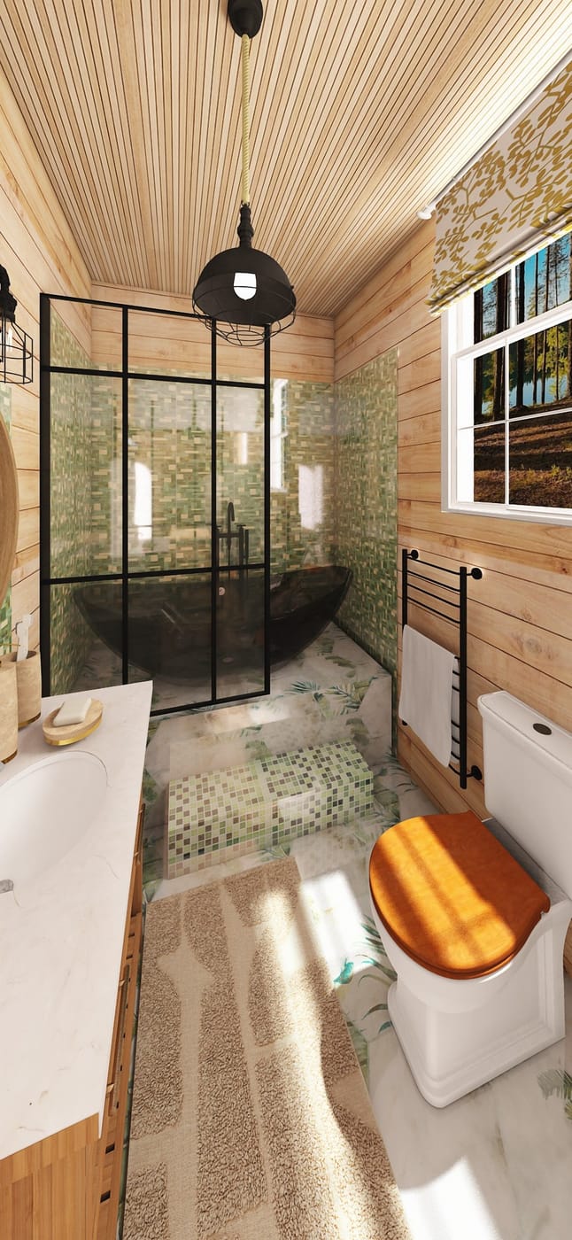 Farmhouse bathroom