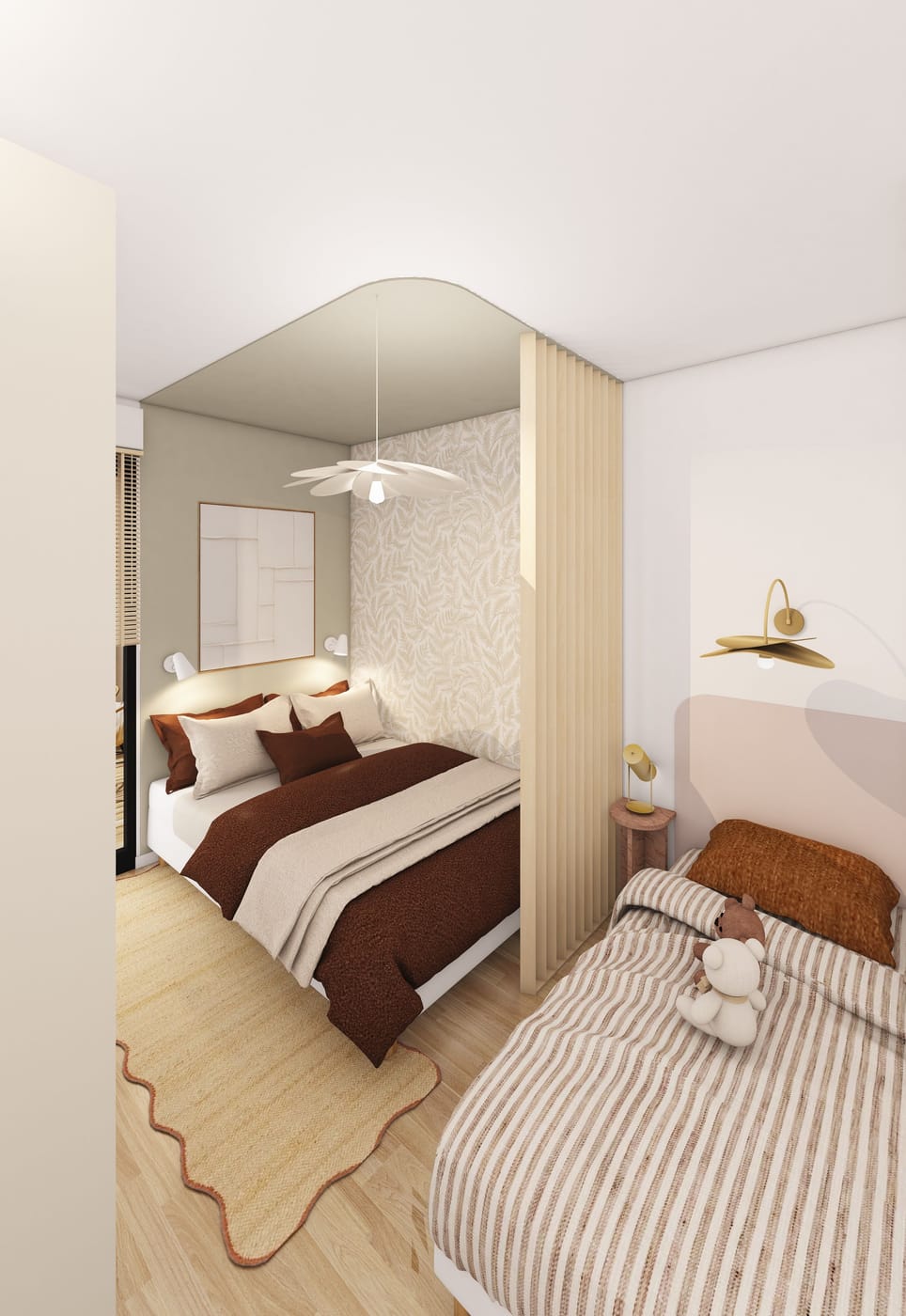 Scandinavian bedroom