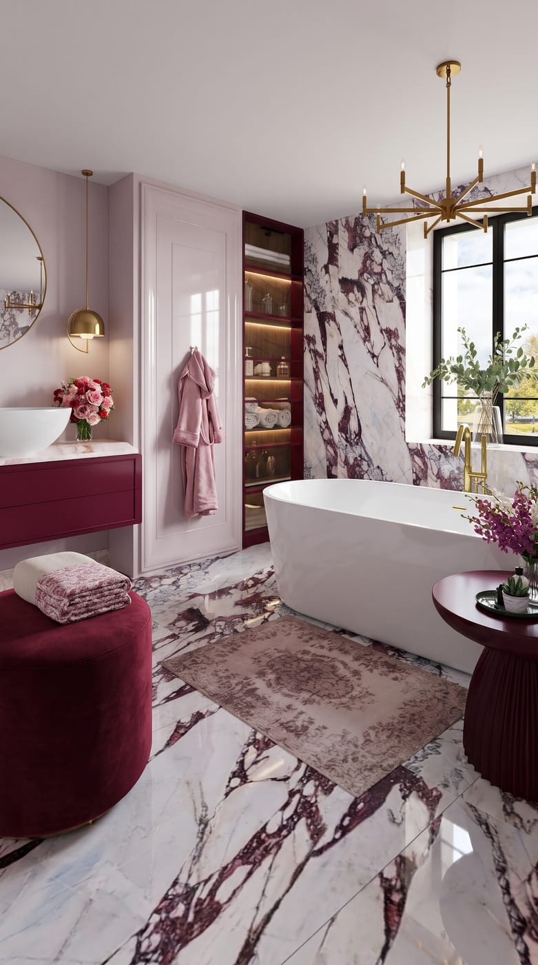 Contemporary bathroom