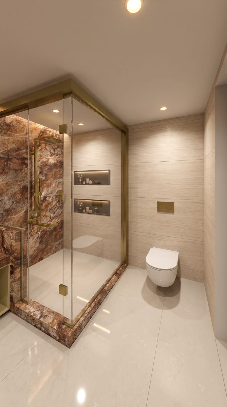Mid-century bathroom