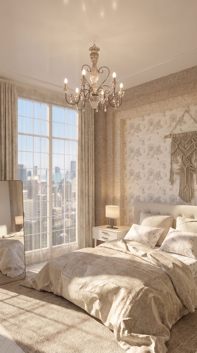 Traditional bedroom