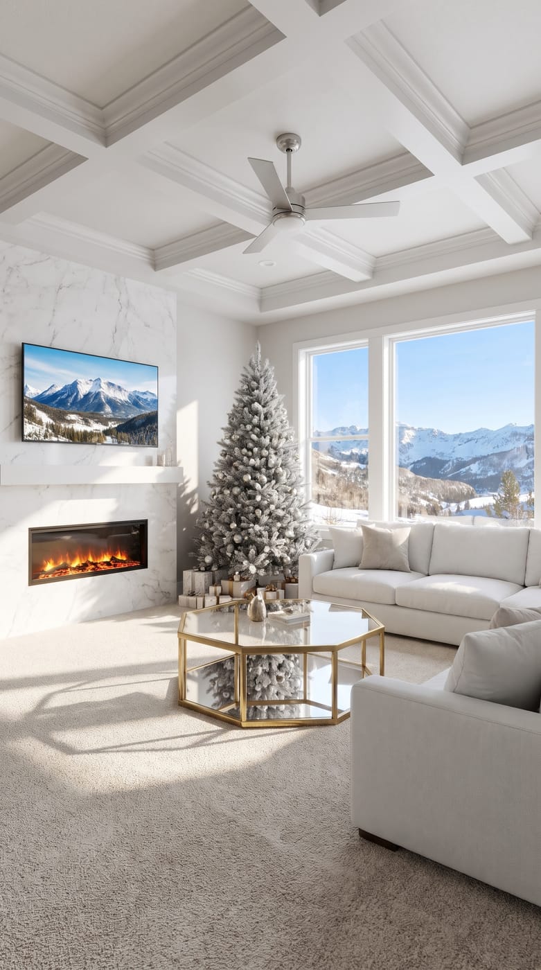 Mid-century living room