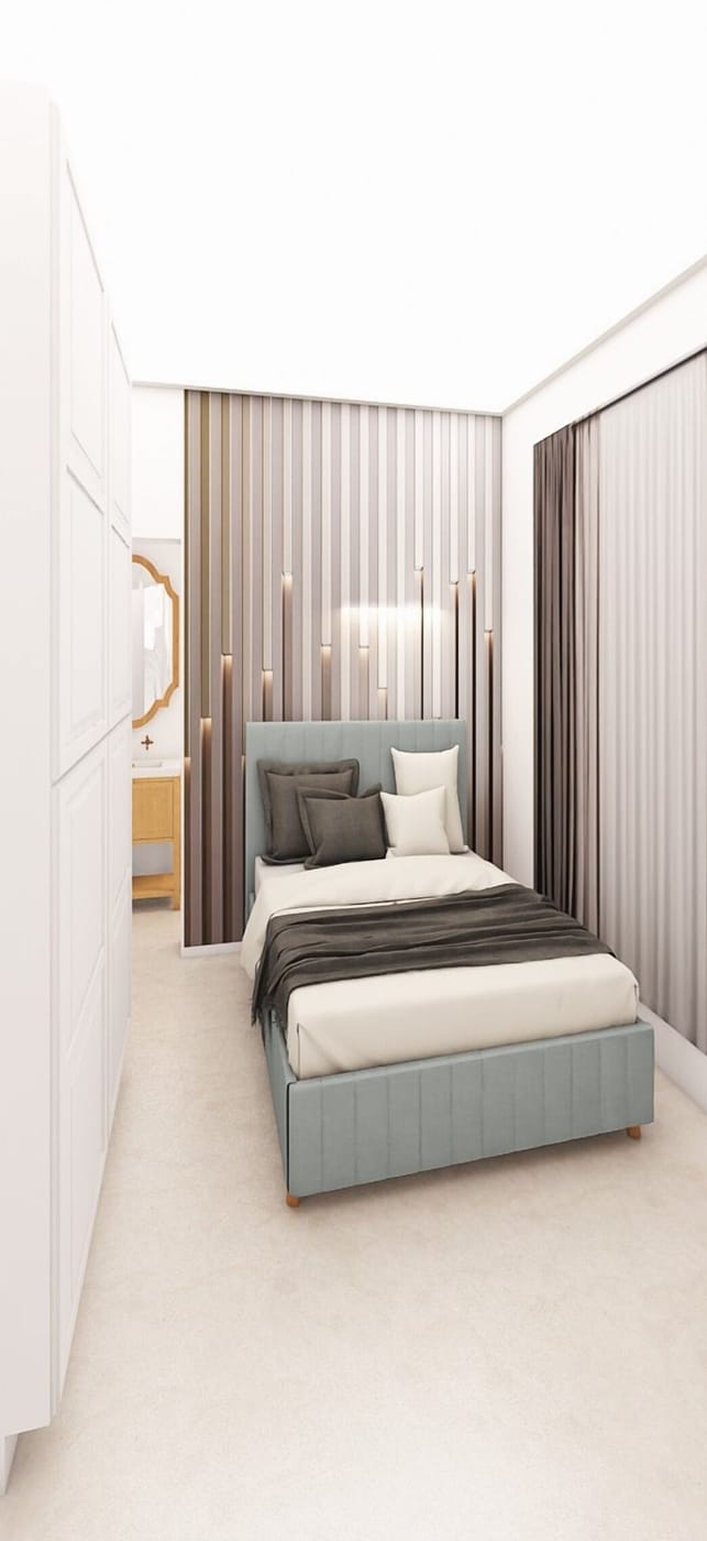 Mid-century bedroom