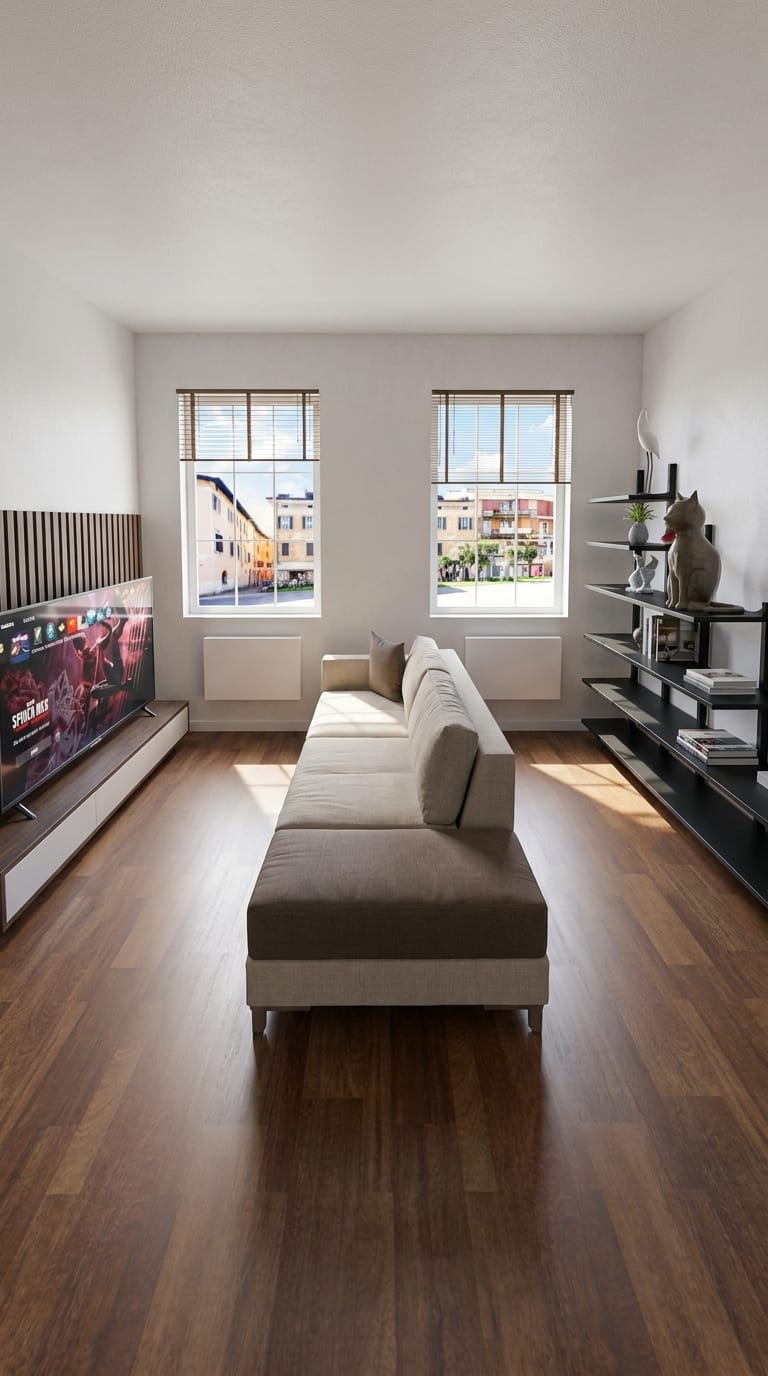 Mid-century living room