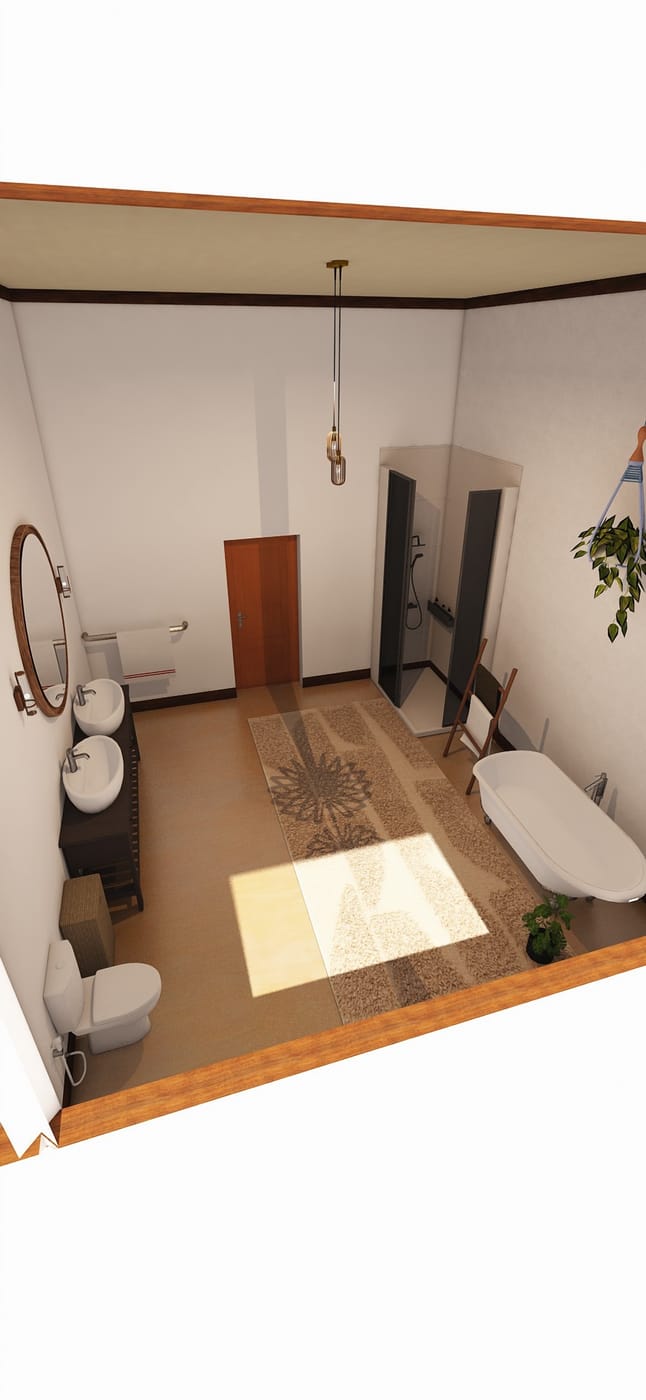 Contemporary bathroom