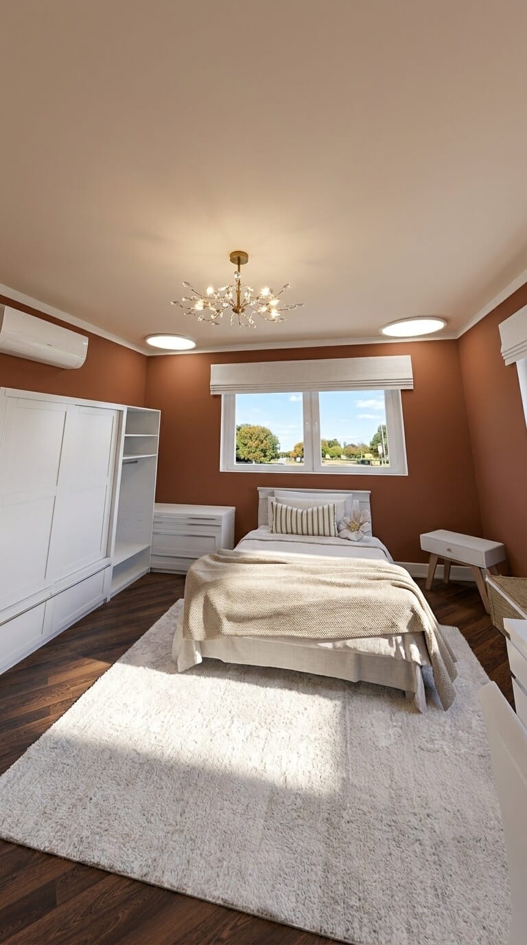 Mid-century bedroom