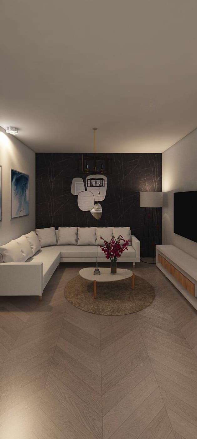 Contemporary living room