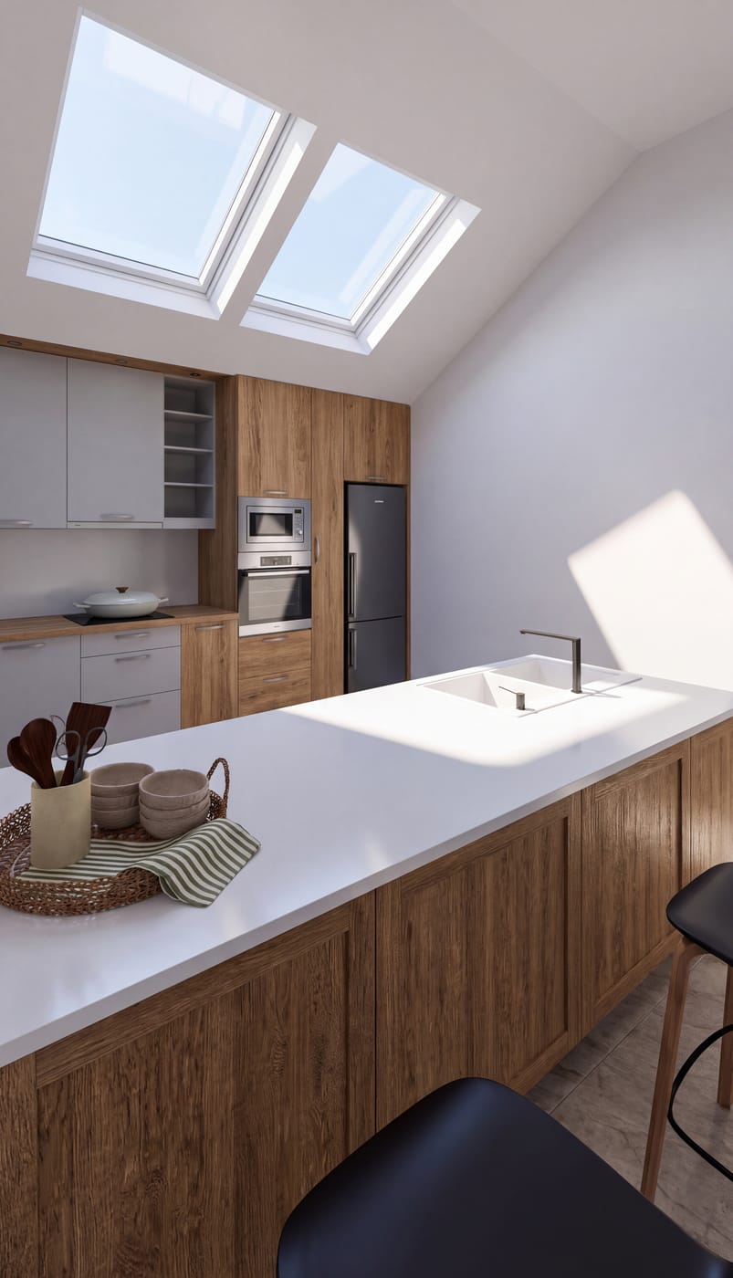 Mid-century kitchen