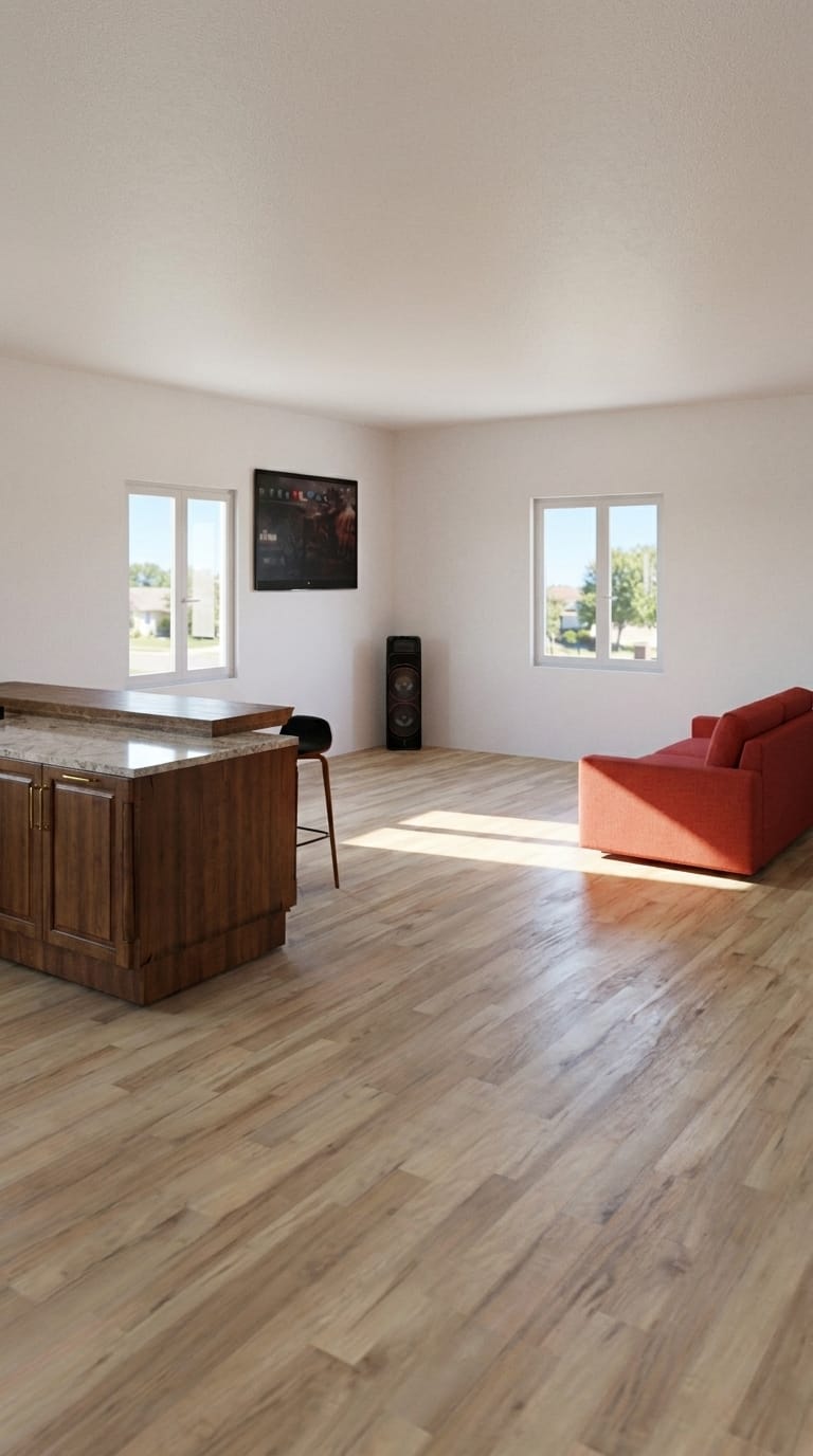 Mid-century floor plan