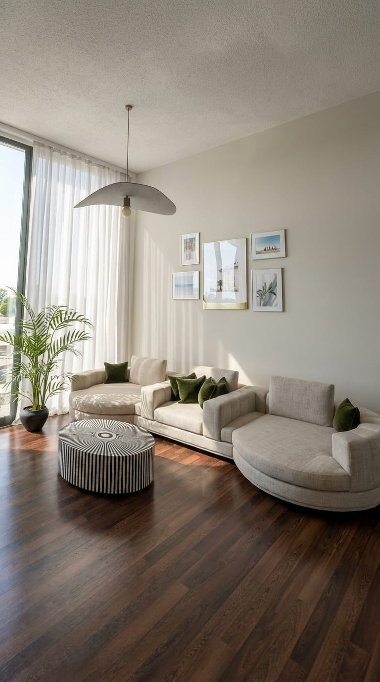 Mid-century living room