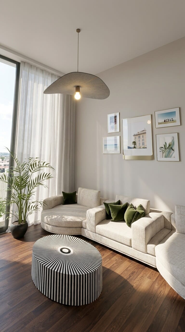 Mid-century living room