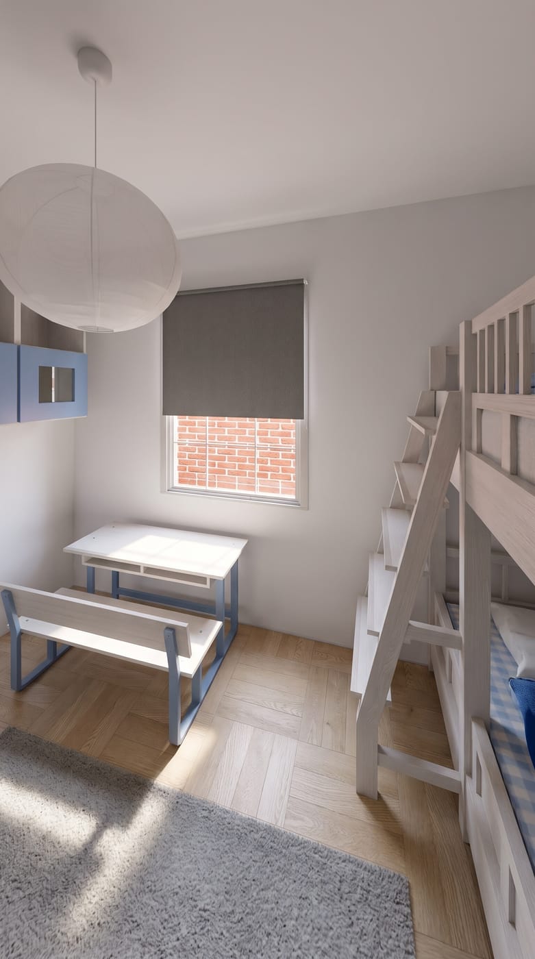 Scandinavian bedroom