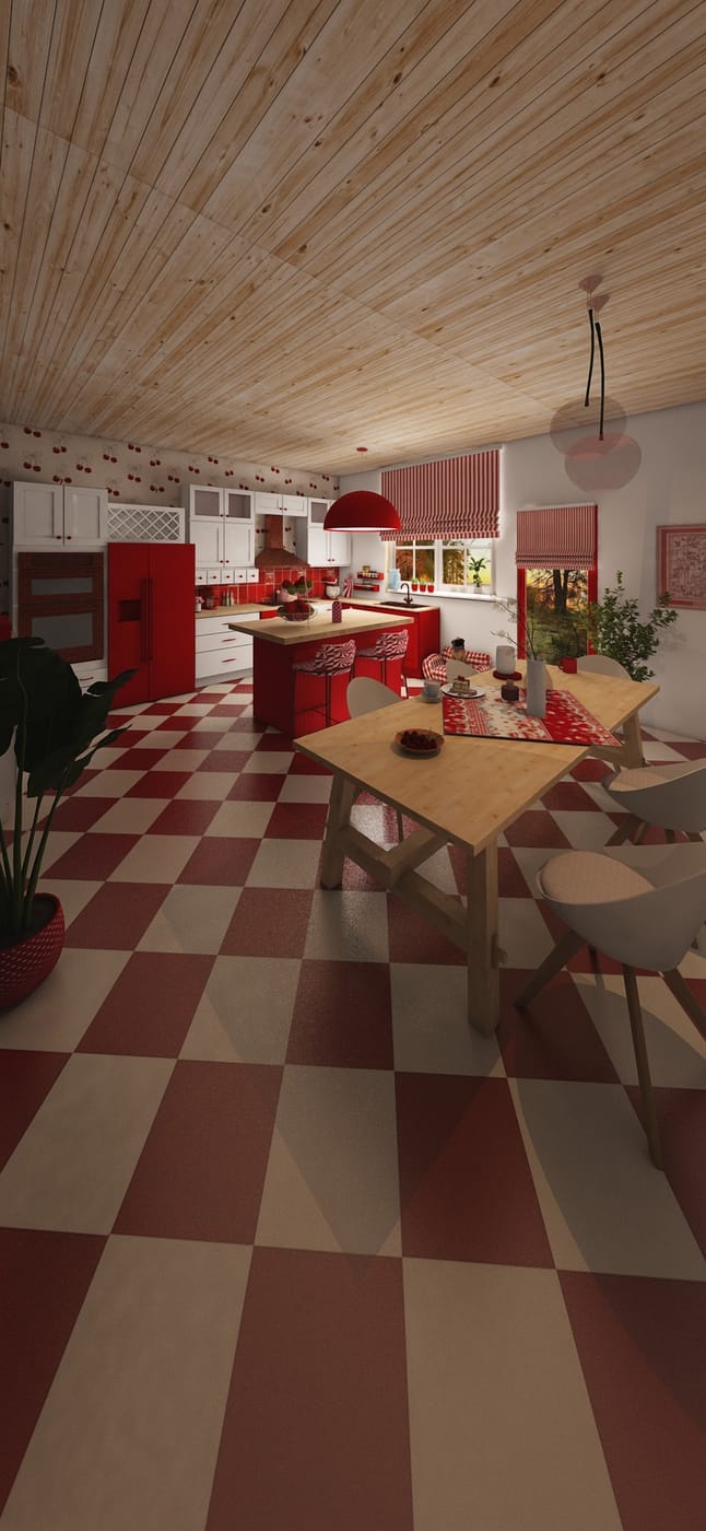 Retro kitchen