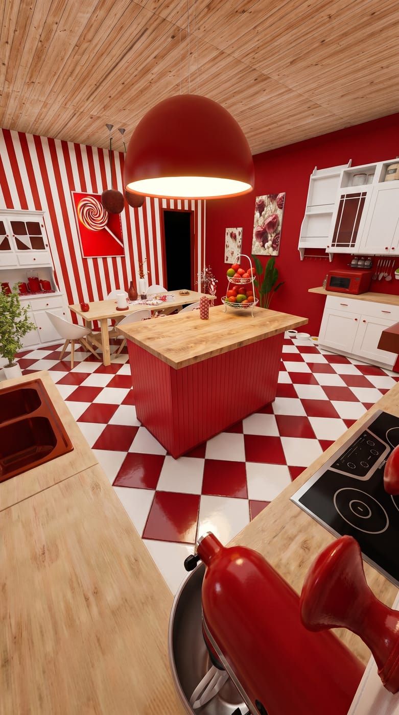 Retro kitchen