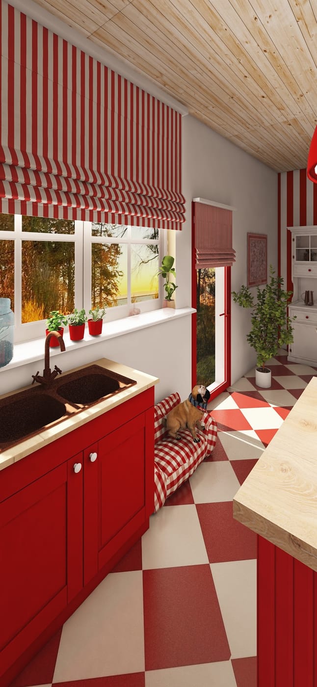 Retro kitchen