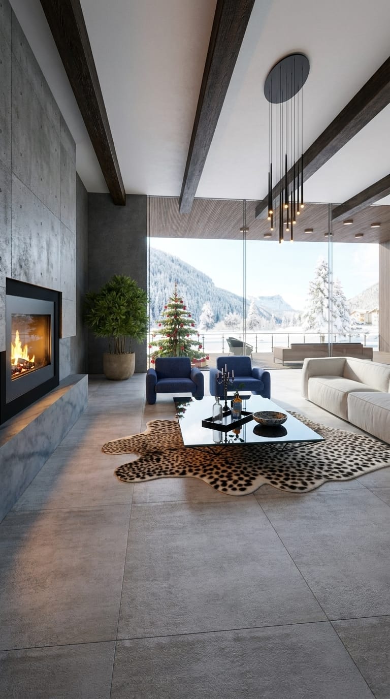 Mid-century living room