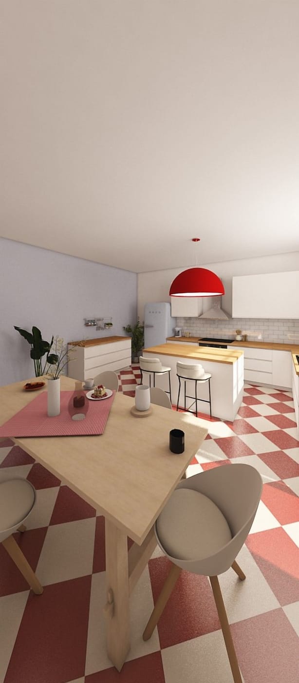 Mid-century kitchen