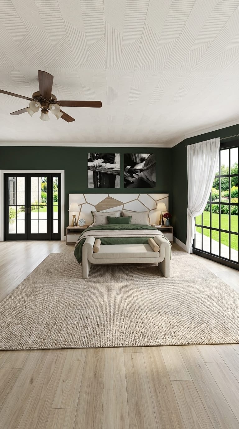 Mid-century bedroom