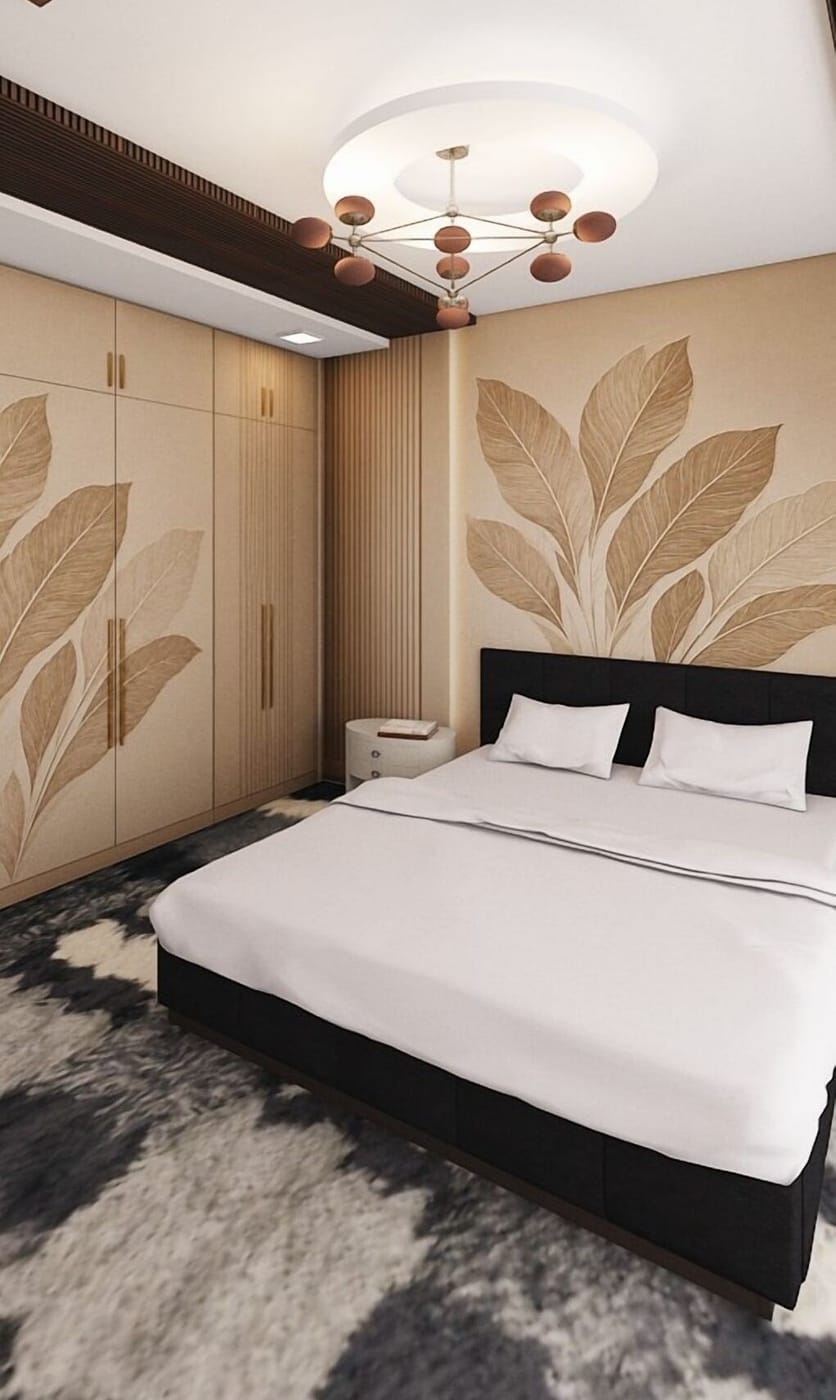 Mid-century bedroom
