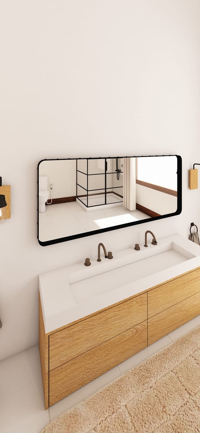Scandinavian bathroom