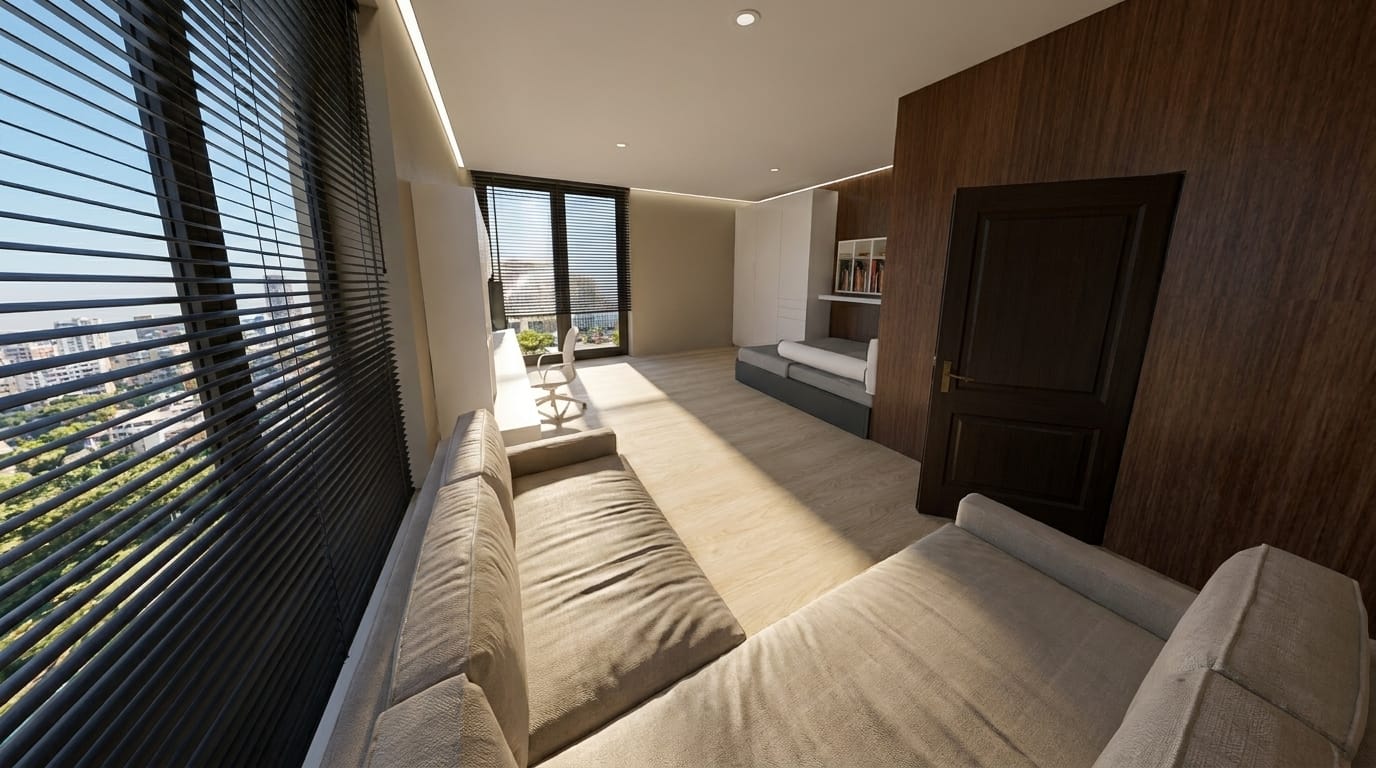 Contemporary living room
