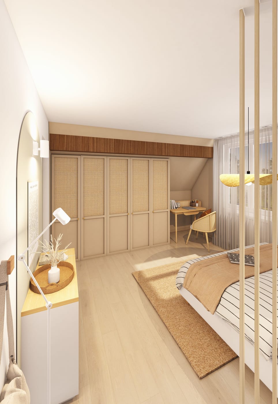 Scandinavian bedroom