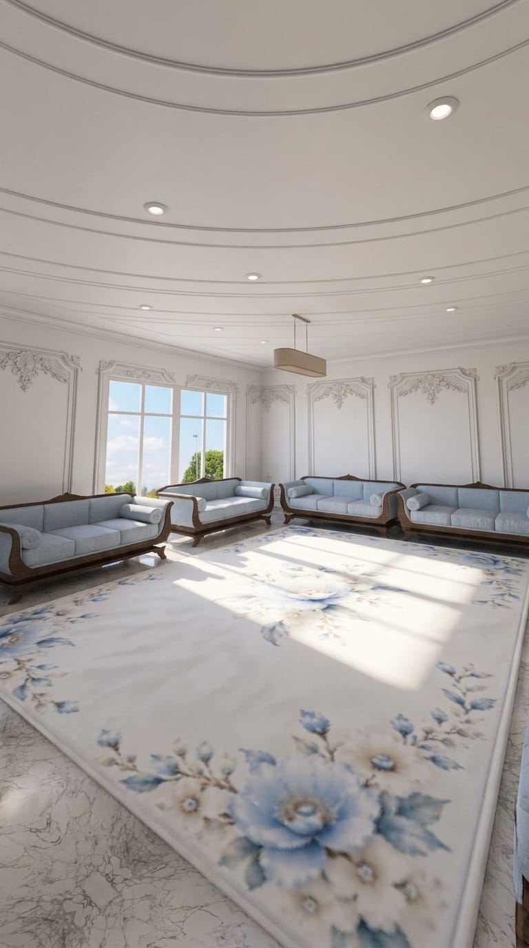 Neoclassical living room