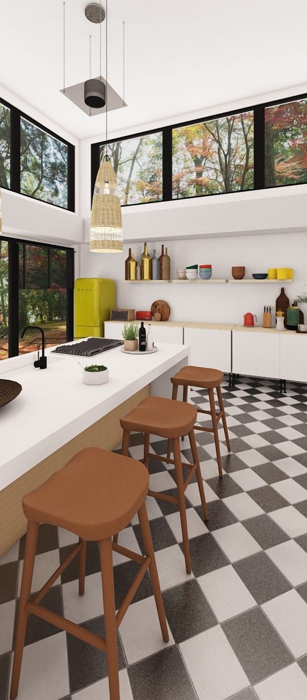 Mid-century kitchen