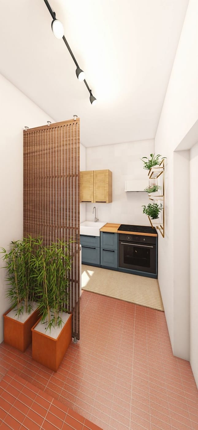Japandi kitchen