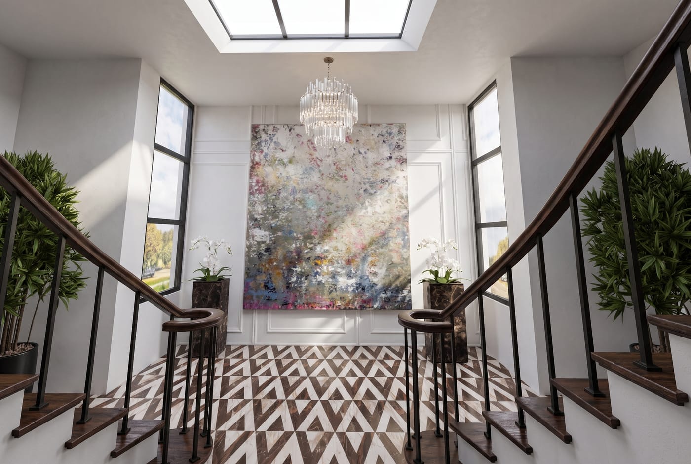 Contemporary hall