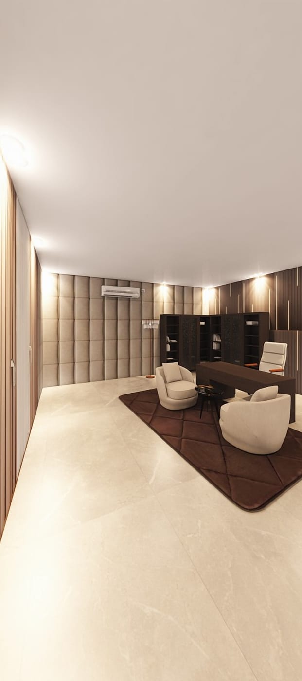 Mid-century home office