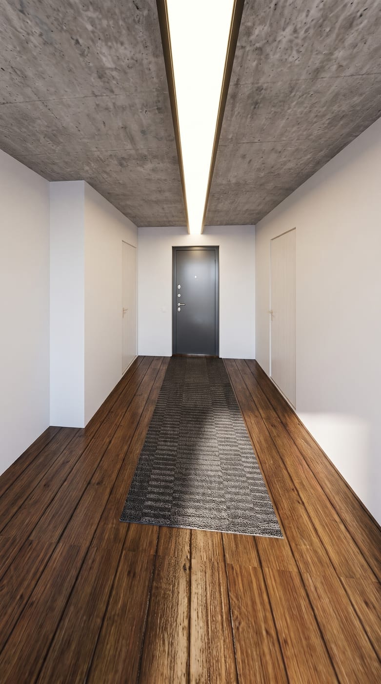 Mid-century hall