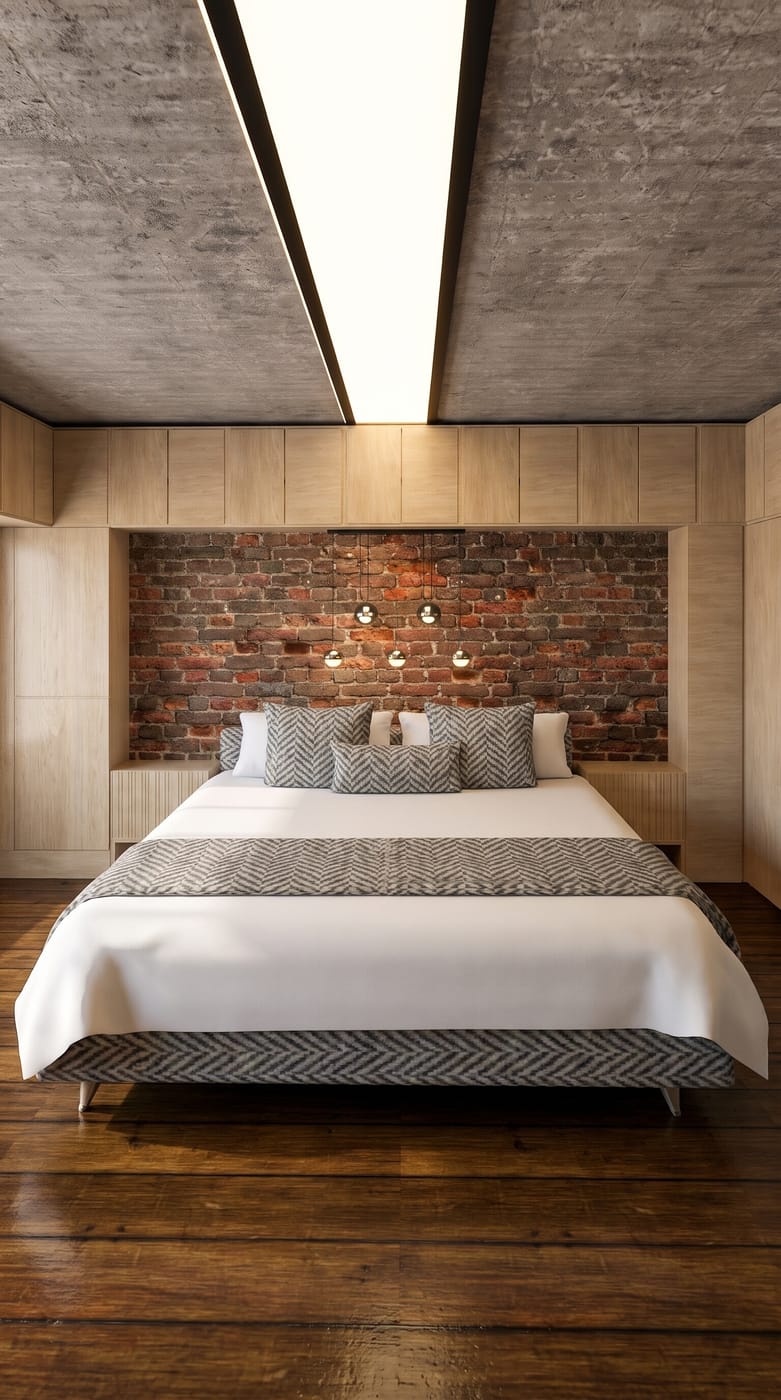 Mid-century bedroom