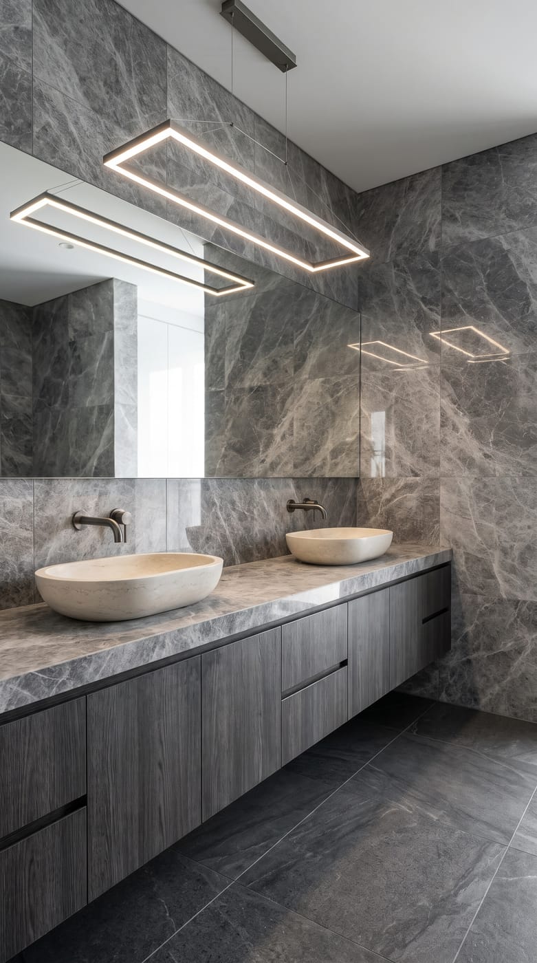 Contemporary bathroom