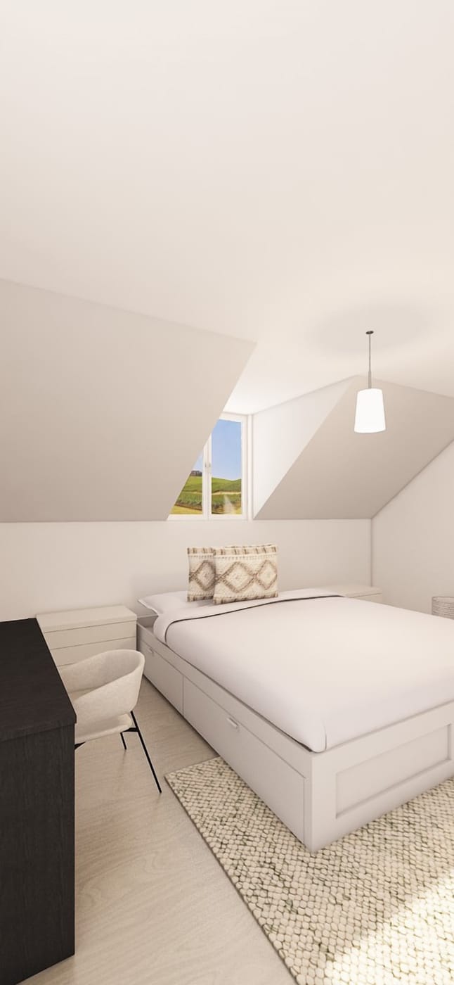 Scandinavian bedroom