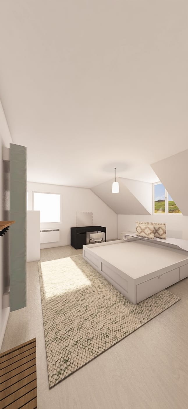 Scandinavian bedroom