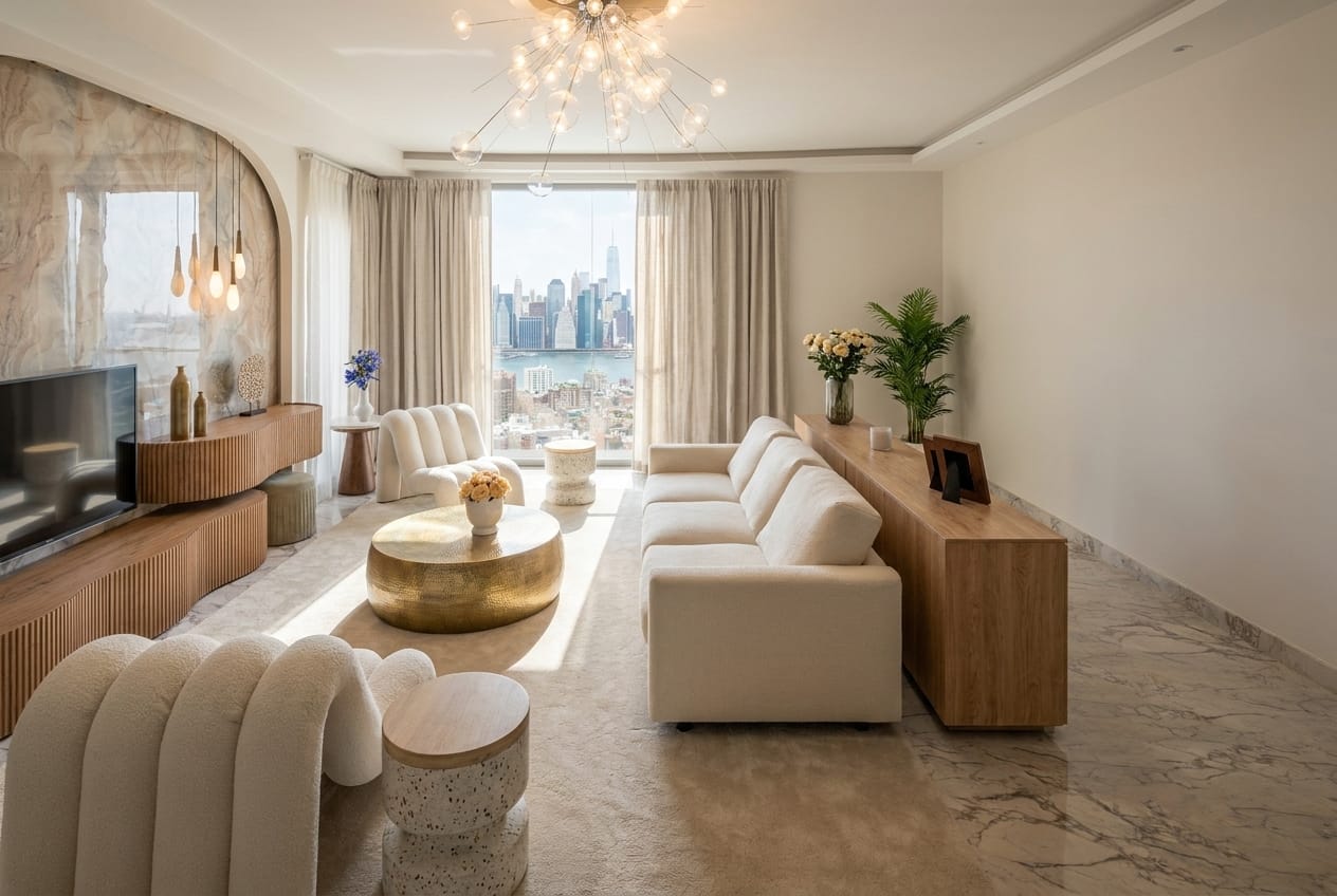 Contemporary living room
